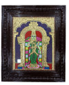 meenakshi tanjore painting 