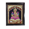 13"x11" Annapoorani Tanjore Painting, Teakwood Frame, Ready Stock, Immediate Dispatch