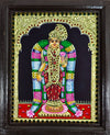 13x11 Gold Foil Tanjore Painting Andal Teakwood Frame New Home Room Wall Decor